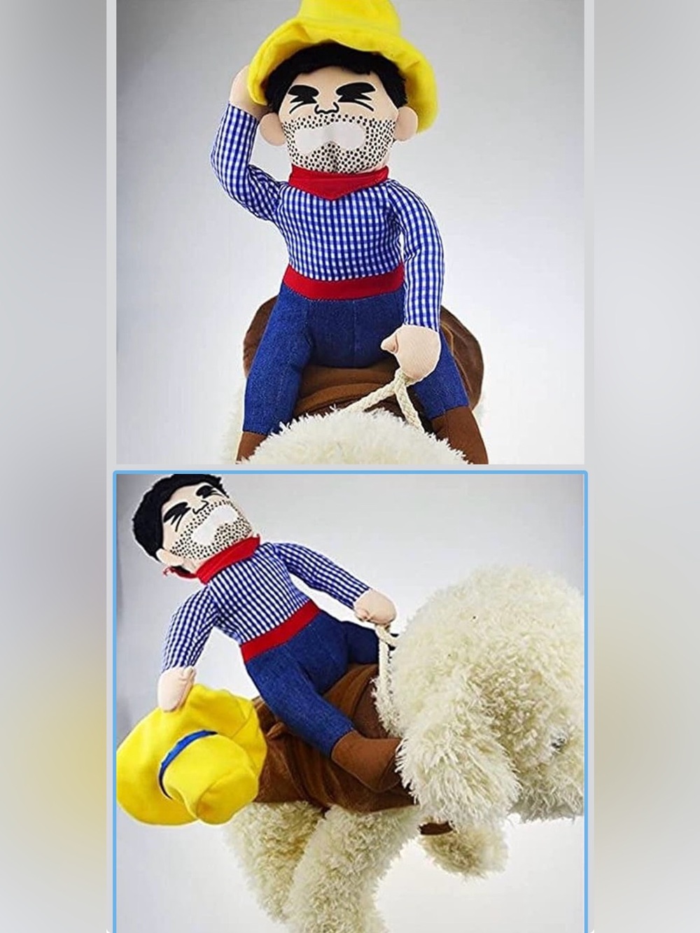 NWT Costume XL Dog Cowboy | Funny Pet Halloween Costume | Rider Outfit